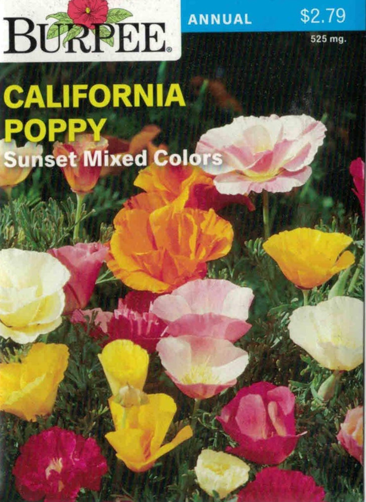 CALIFORNIA POPPY- Sunset Mixed Colors